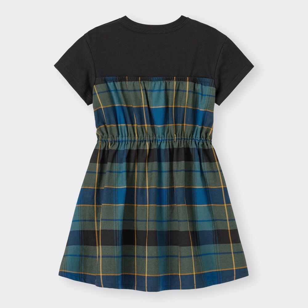 お手軽価格で贈りやすい Gu チェックコンビネーションワンピース 80 ワンピース Www We Job Com