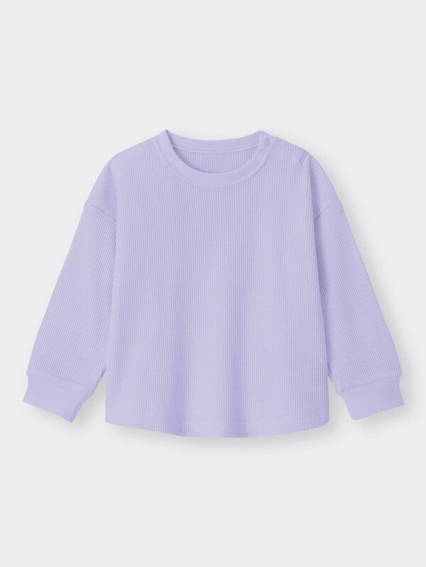 BABY(TODDLER)ワッフルクルーネックT(長袖)