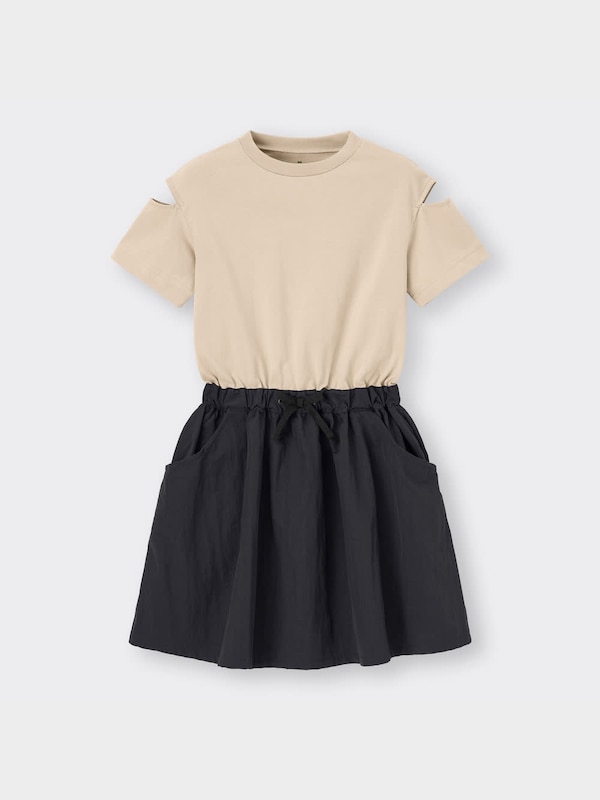 GIRLSカーゴコンビネーションワンピース(半袖)+E