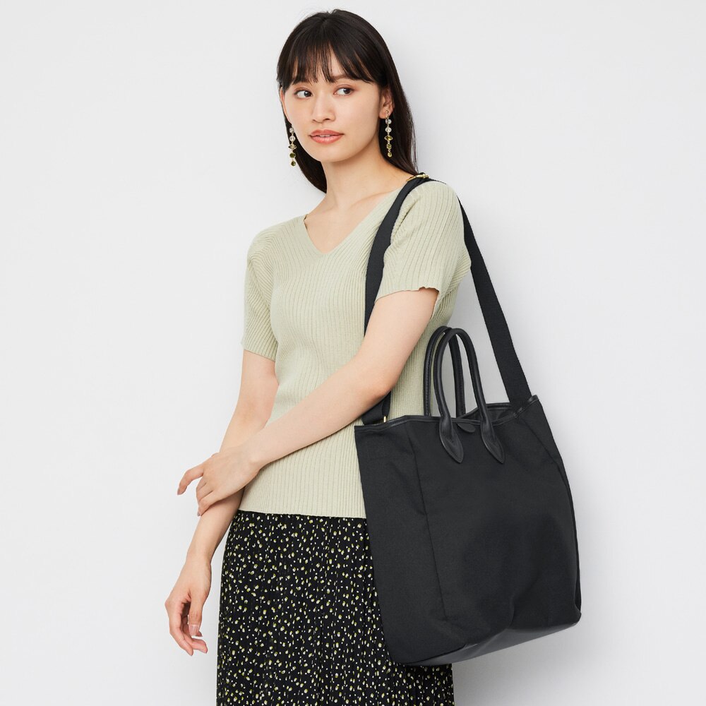 Gu公式 キャンバストートバッグ E ファッション通販サイト