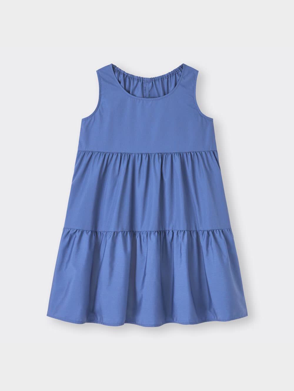 GU公式 | GIRLSティアードワンピース(ノースリーブ)