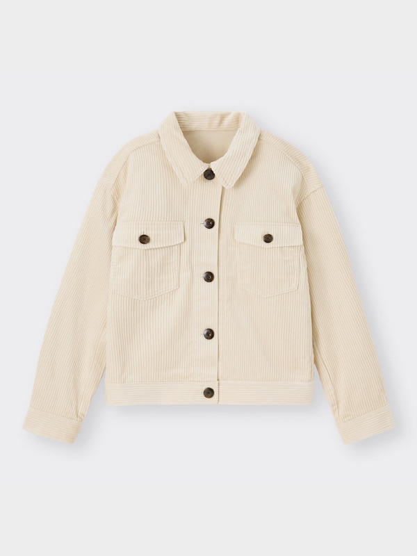 コーデュロイショートジャケット