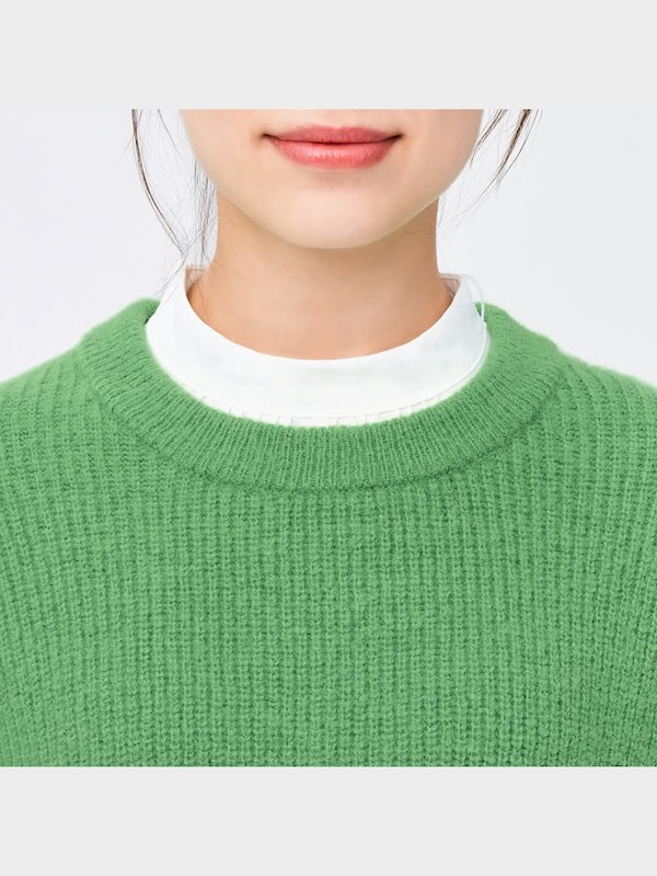 ヘアリーカラーセーター(長袖)Q