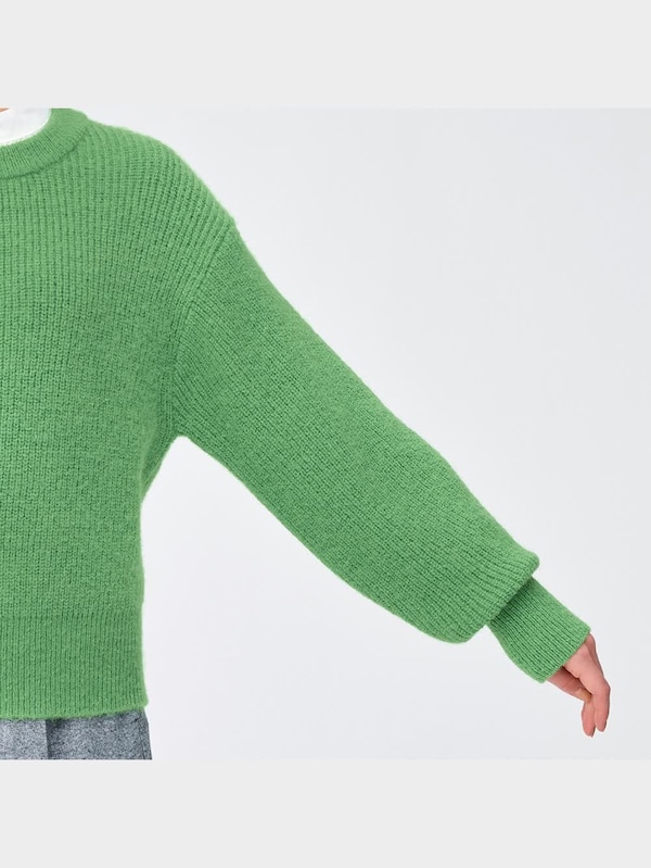 ヘアリーカラーセーター(長袖)Q