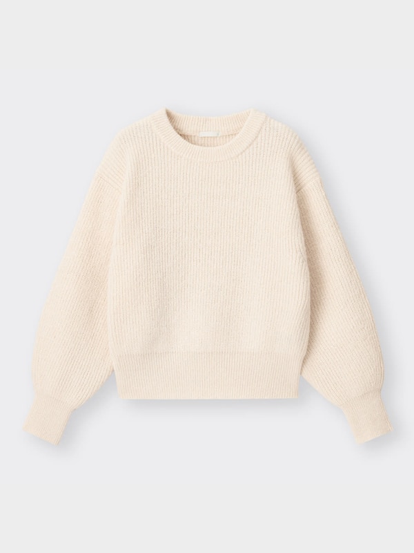 ヘアリーカラーセーター(長袖)Q