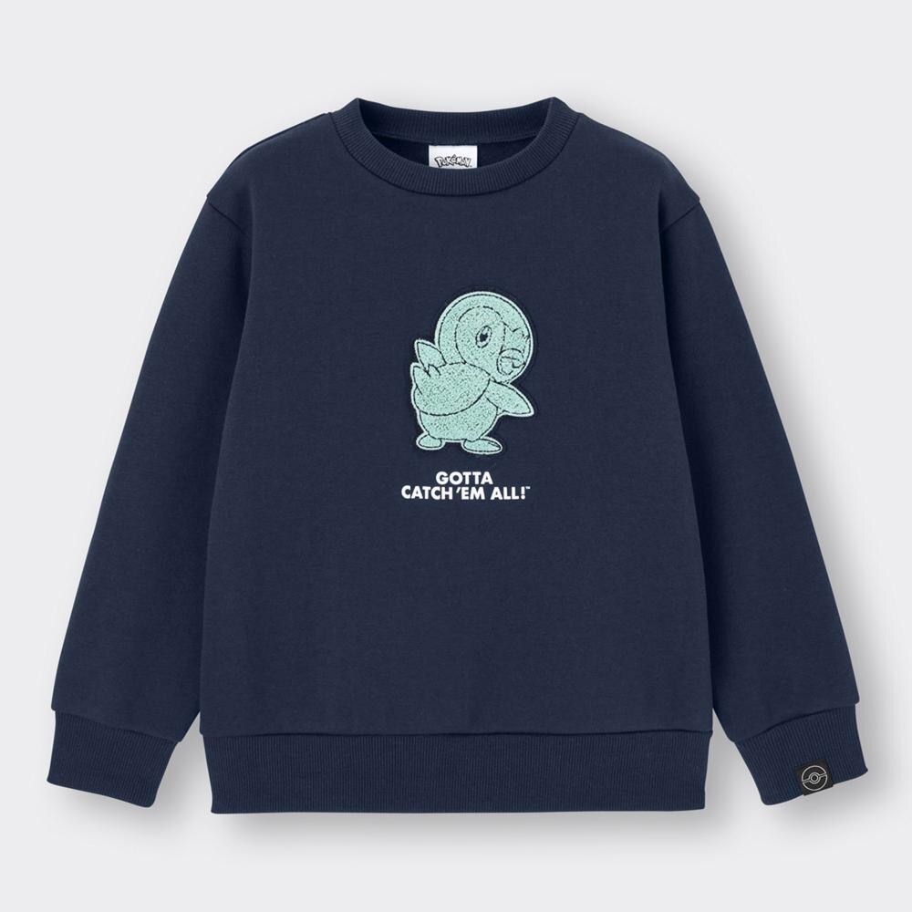 （GU）KIDS(男女兼用)スウェットプルオーバー(長袖) Pokemon Holiday Collection 4のサムネイル