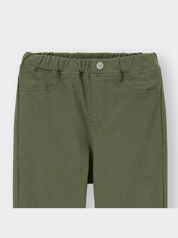 KIDS(男女兼用)エクストラストレッチカラーレギンスパンツ