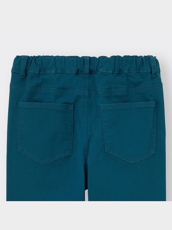 KIDS(男女兼用)ス トレッチカラーストレートパンツ