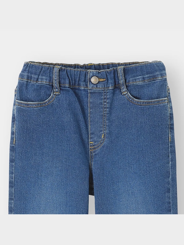 KIDS(男女兼用)ストレッチデニムストレートパンツ