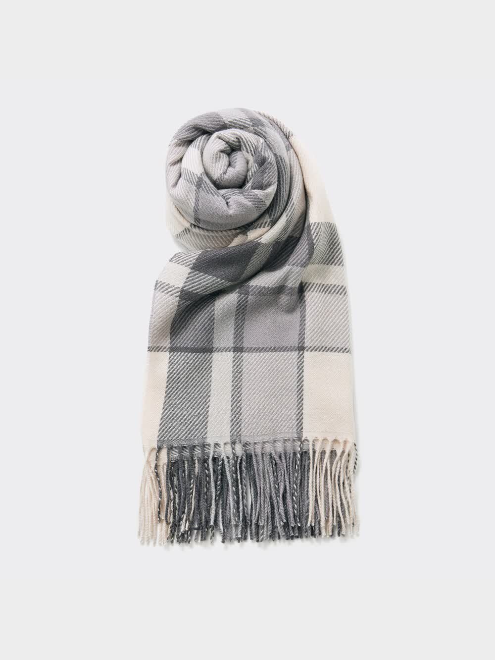 【直営・関税送料込】Anagram ウール製 ストール 超ロングストール（ウール）：白 | skep-online shop