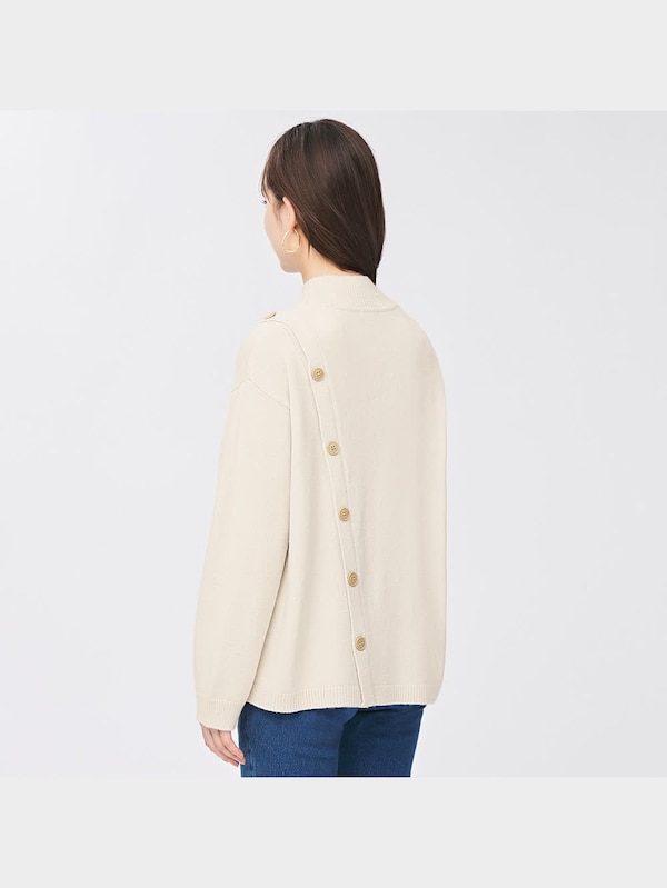 2WAYボタンセーター(長袖)YG+X