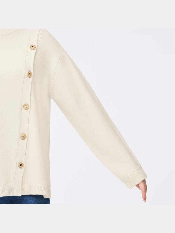 2WAYボタンセーター(長袖)YG+X