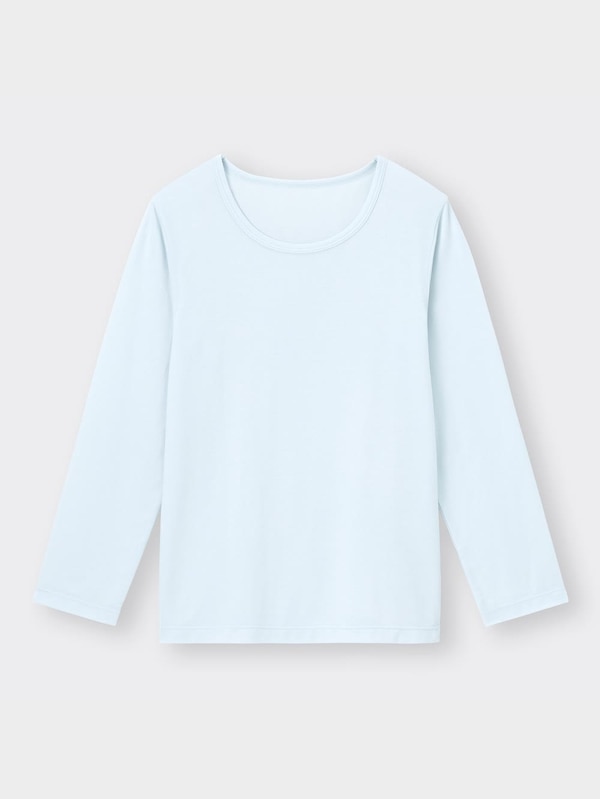 KIDS(男女兼用)スタイルヒートクルーネックT(長袖)