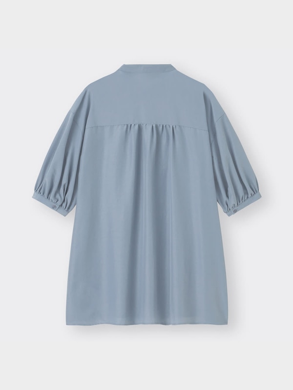 ハシゴレースチュニックブラウス(5分袖)Q