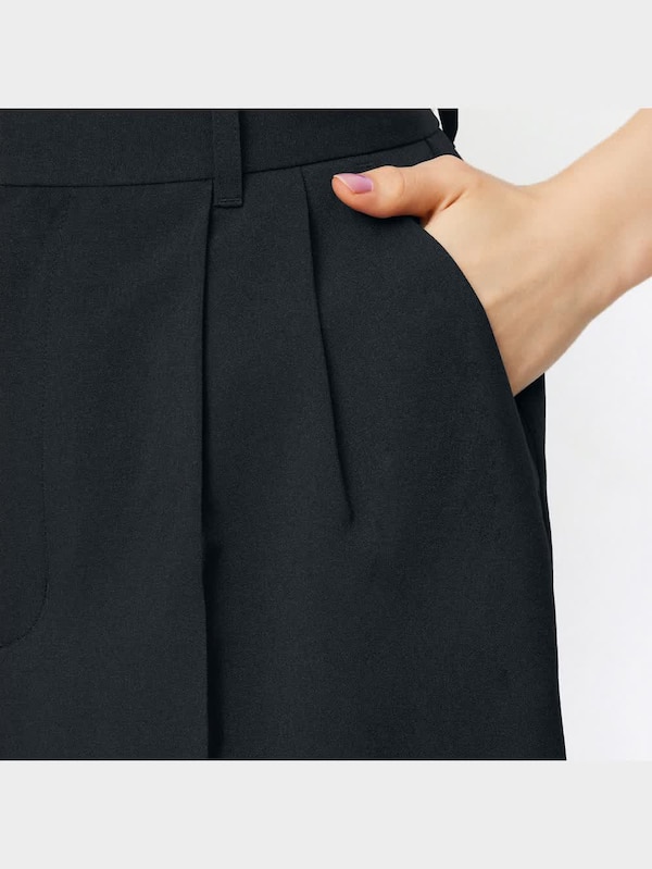 センタープレスバミューダパンツ(セットアップ可能)