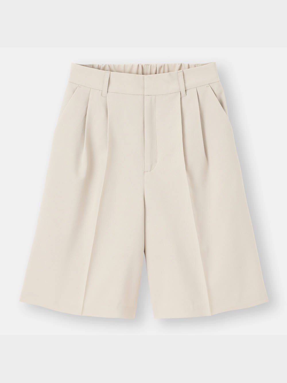 GU公式 | センタープレスバミューダパンツ(セットアップ可能) GU公式 | センタープレスバミューダパンツ(セットアップ可能)