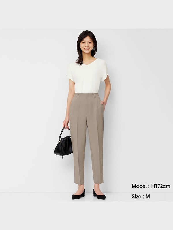 ハイウエストテーパードパンツZ+E