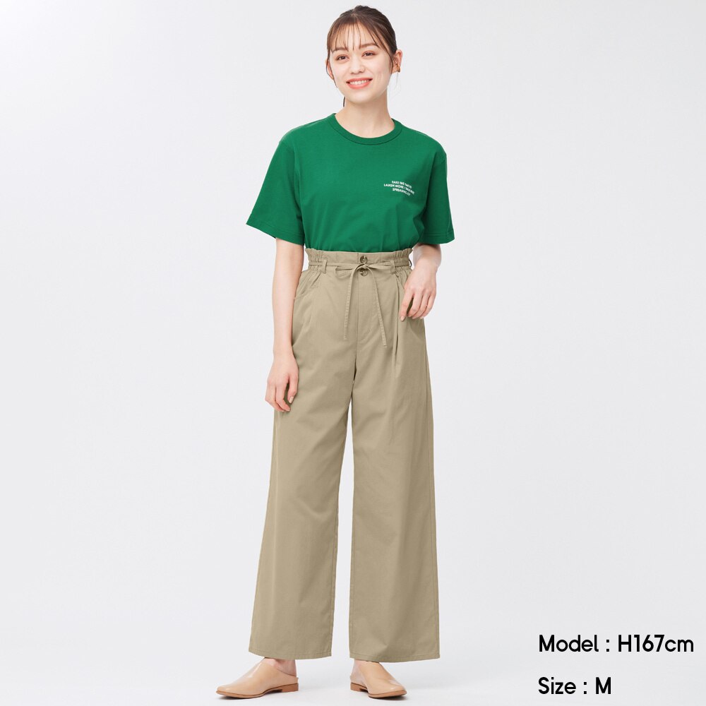 ワイドパンツ Women レディース Gu ジーユー 公式通販オンラインストア