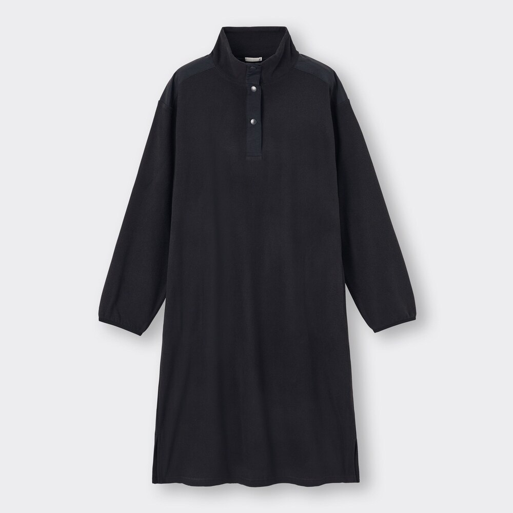 Gu公式 フリースワンピース 長袖 Ga E ファッション通販サイト