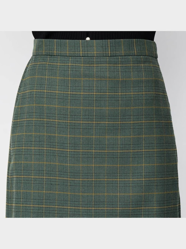 チェッ��クナロースカート