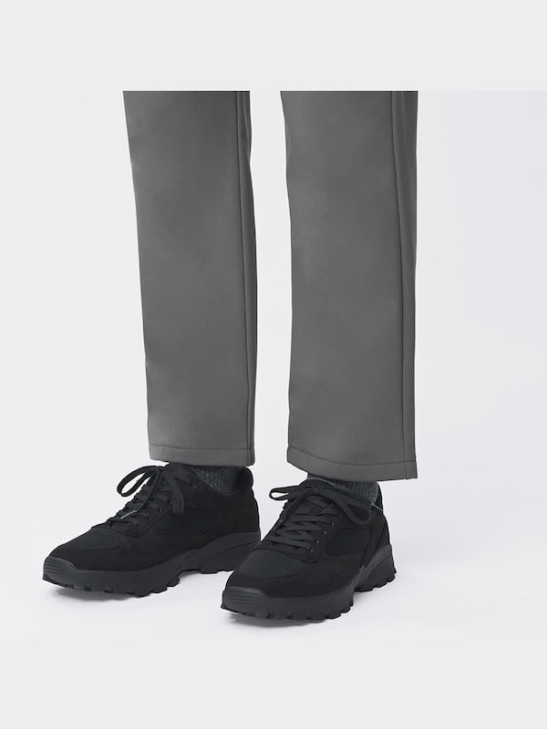 裏フリースウィンドプルーフストレッチイージーパンツ