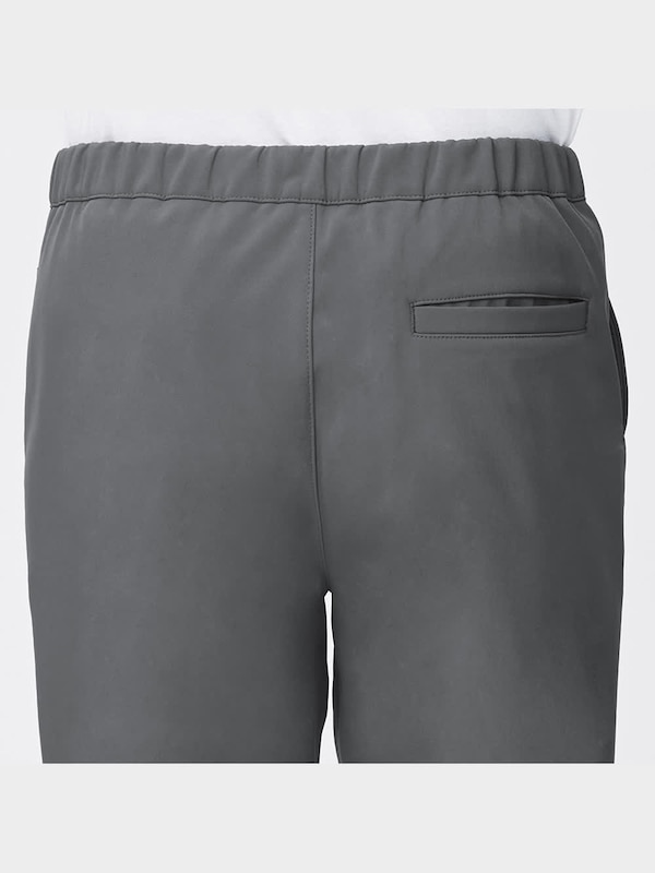 裏フリースウィンドプルーフストレッチイージーパンツ