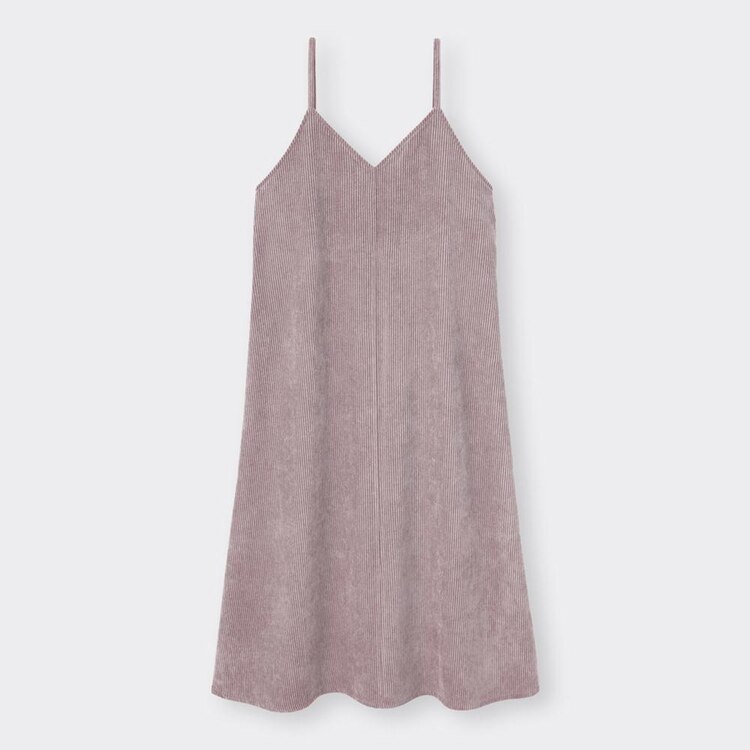 Gu公式 コーデュロイキャミソールワンピース ファッション通販サイト