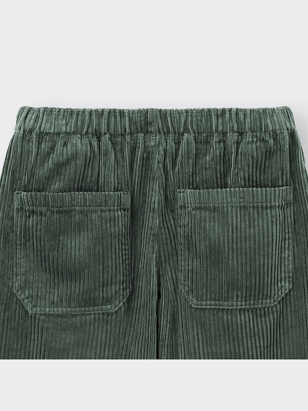 KIDS(男女兼用)コーデュロイシェフパンツ