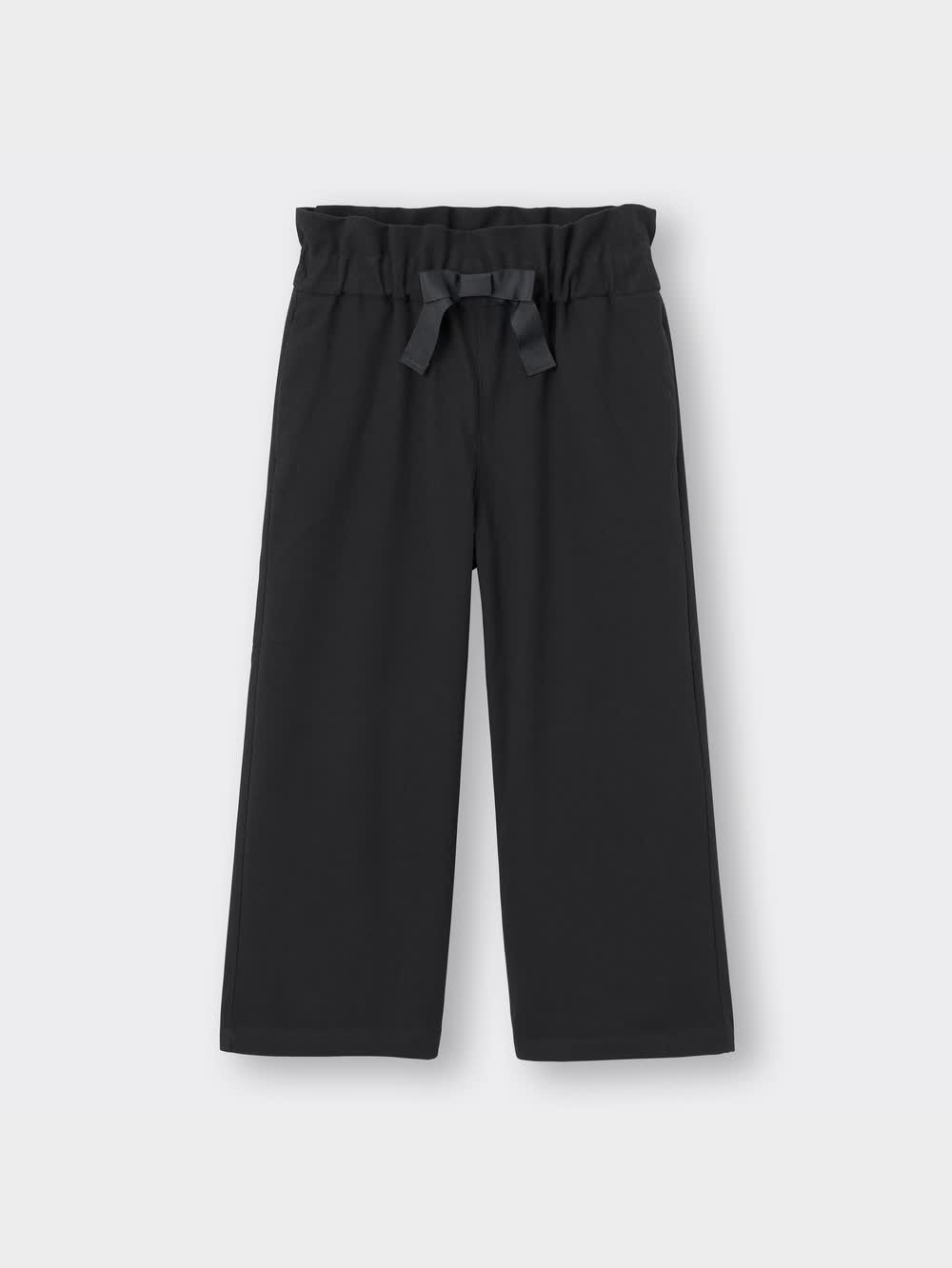 meeページ GU公式 | GIRLS起毛ワイドパンツ