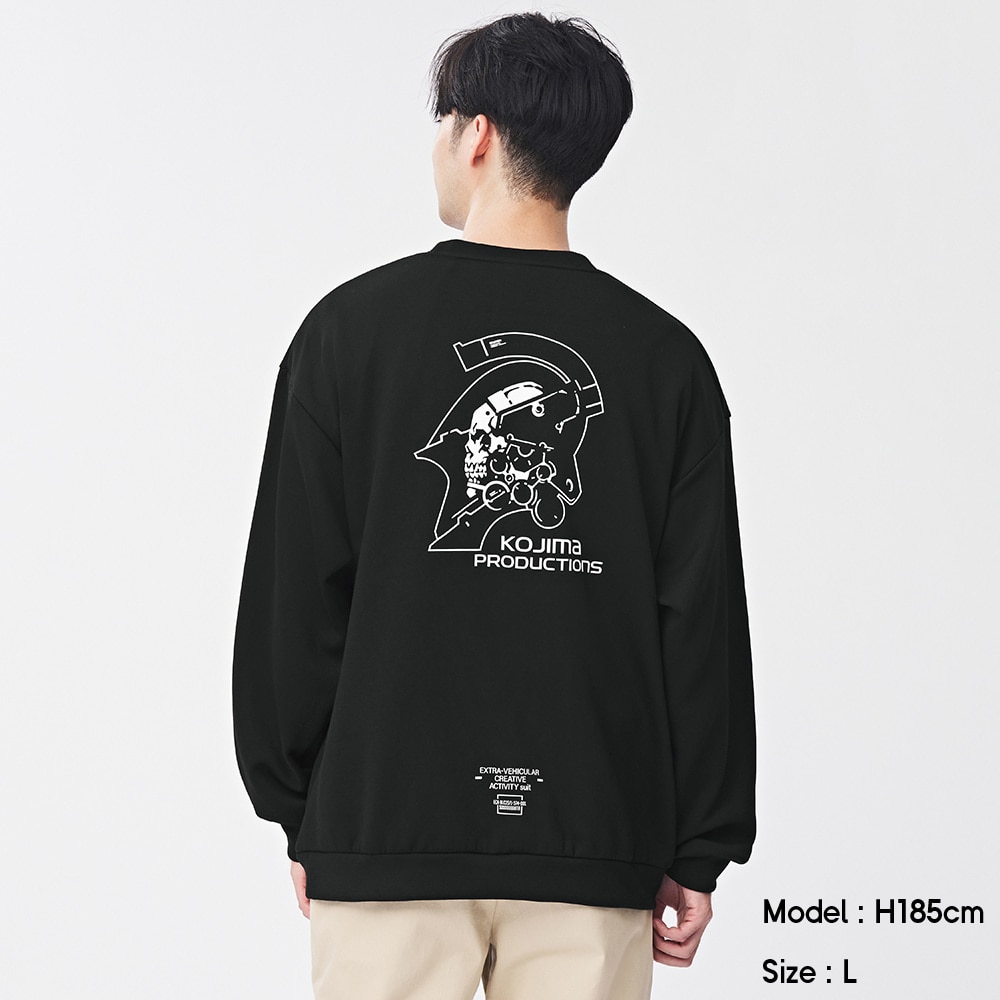 （GU）ダブルフェイスビッグプルオーバー(長袖)KOJIMA PRODUCTIONS +Eのサムネイル