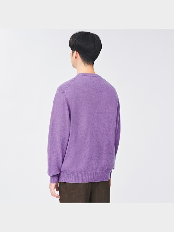 ソフトラムブレンドクルーネックセーター(長袖)