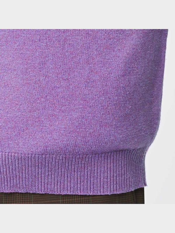 ソフトラムブレンドクルーネックセーター(長袖)