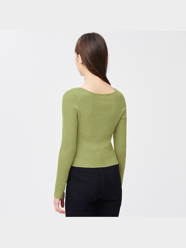 ワイドリブセーター(長袖)OSB+EC