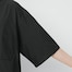 ブロードオーバーサイズバンドカラーシャツ(5分袖)Q