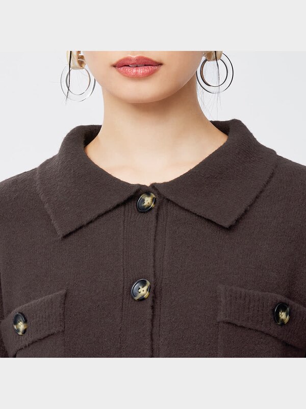 パフィータッチニットシャツジャケット(長袖)OSB+EC