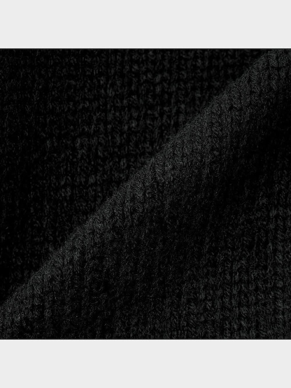 ローゲージクルーネックセーター(長袖)