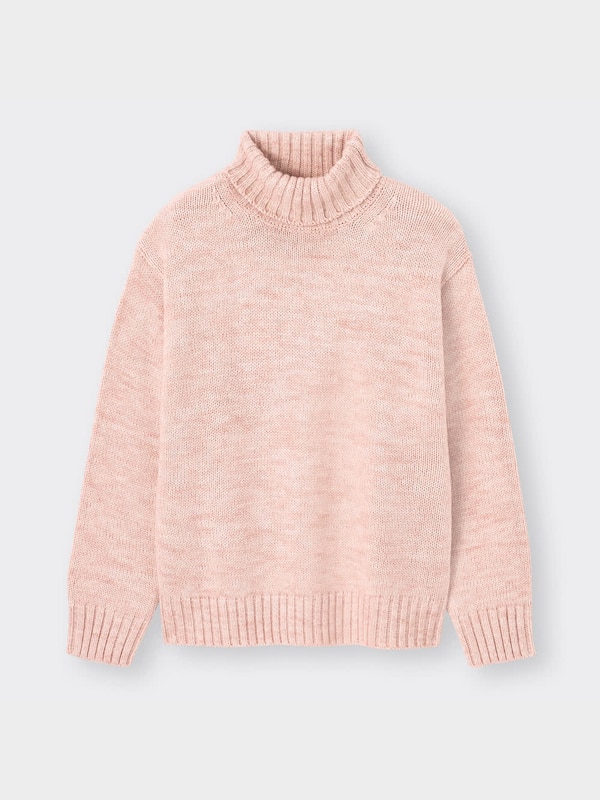 ローゲージタートルネックセーター(長袖)