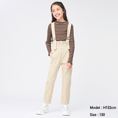 Gu公式 Girlsコーデュロイサス付きパンツ ファッション通販サイト