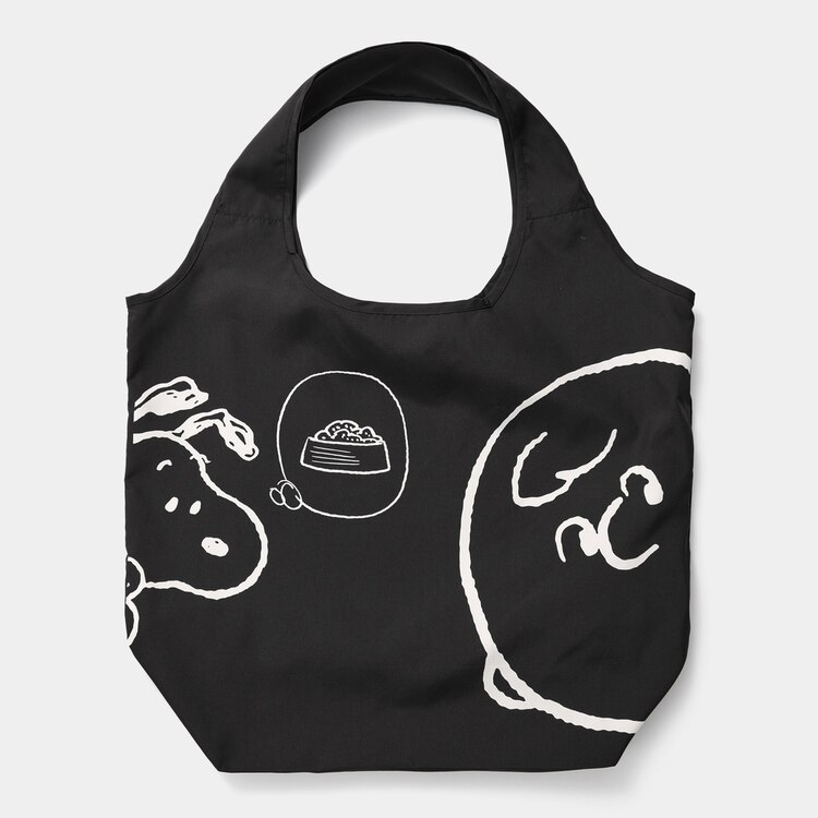 Gu公式 イージーケアエコバッグ 抗菌防臭機能付き Peanuts ファッション通販サイト