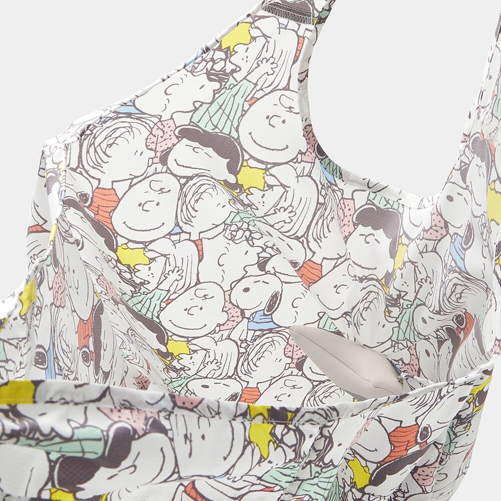 イージーケアエコバッグ 抗菌防臭機能付き Peanuts ファッション通販サイト Gu公式