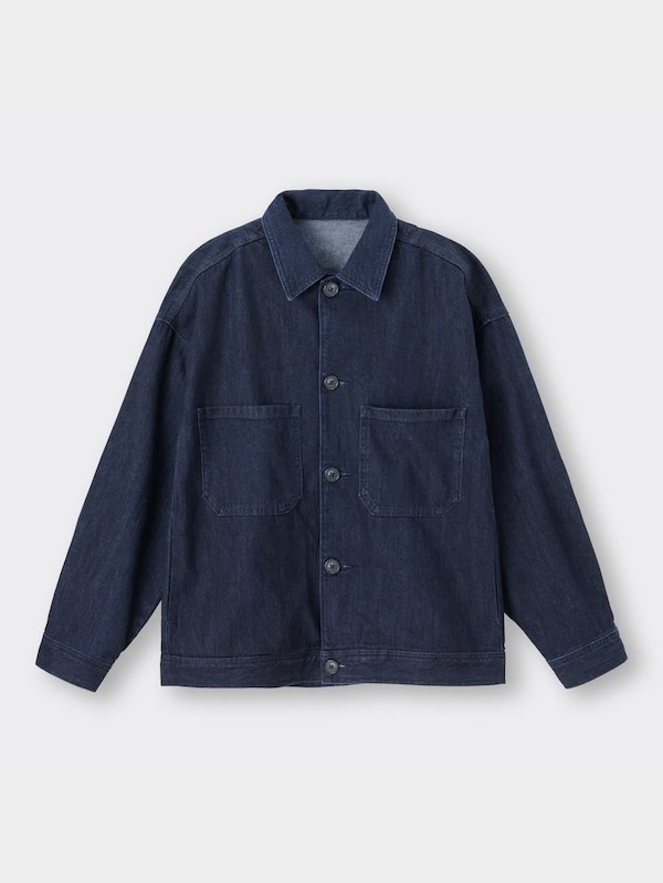 デニムシェフジャケット(セットアップ可能)
