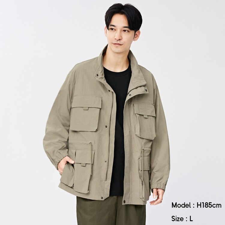 Gu公式 ユーティリティオーバーサイズブルゾン ファッション通販サイト