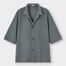 ドライダブルフェイスオープンカラーシャツ(5分袖)(セットアップ可能)