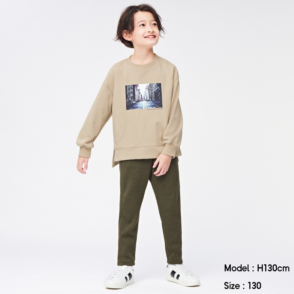 （GU）BOYS裏起毛スウェットイージーパンツのサムネイル
