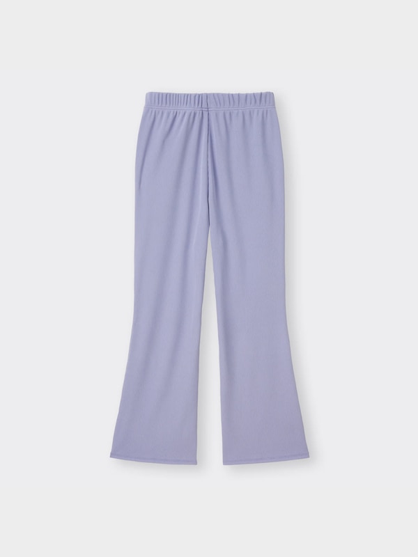 リブスリムフレアパンツ