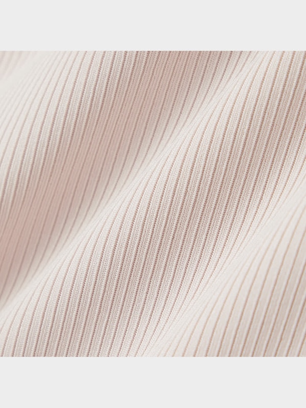 リブスリムフレアパンツ