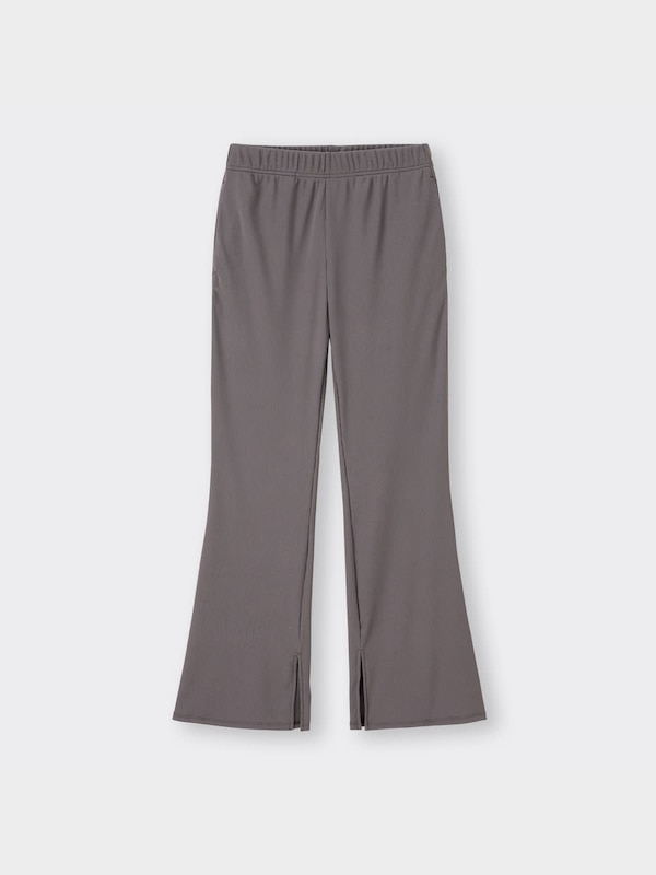 リブスリムフレアパンツ