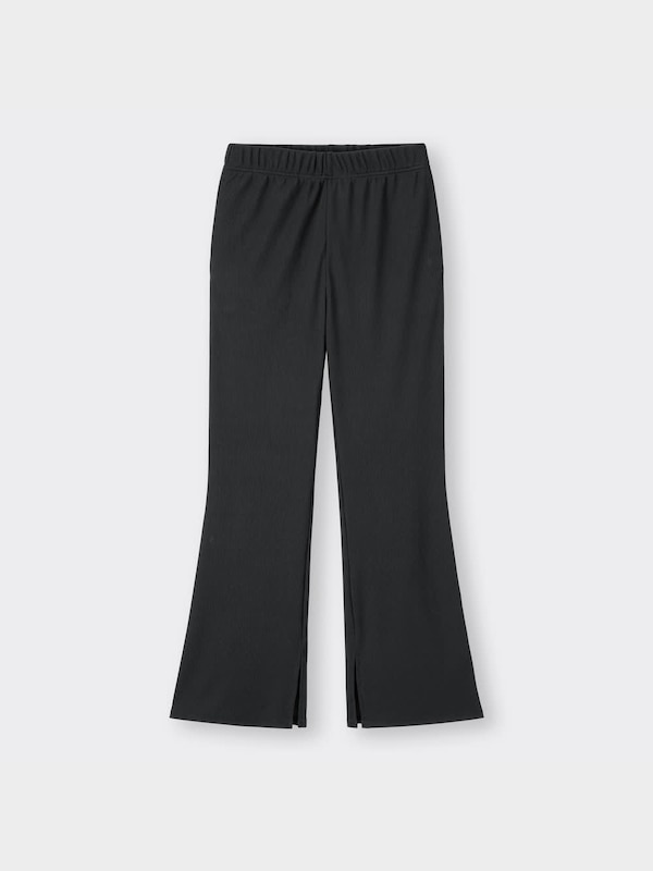 リブスリムフレアパンツ