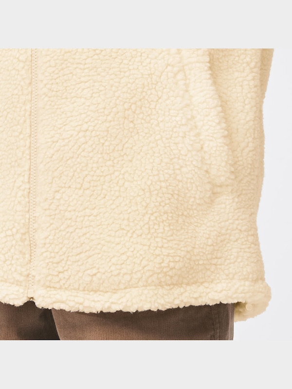 スタンドカラーボアブルゾンYG+X