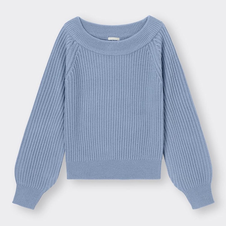 Gu公式 2wayオフショルダーセーター 長袖 Osb Ec ファッション通販サイト